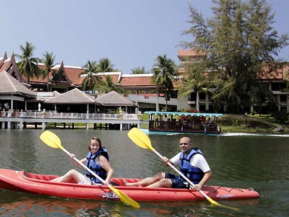 Canoeing Laguna Beach, Bang Tao