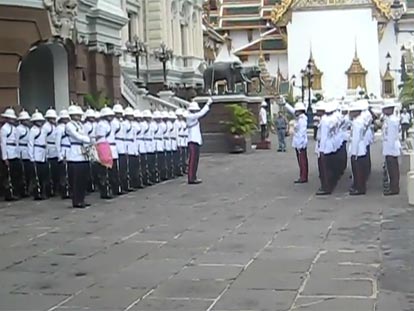 Changing of the Guard at Bangkok Royal Palace
