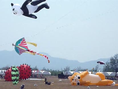 International Kite Festival in Hua Hin Thailand