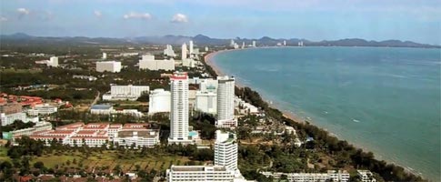 Pattaya Car Hire and rental deals at Pattaya beach