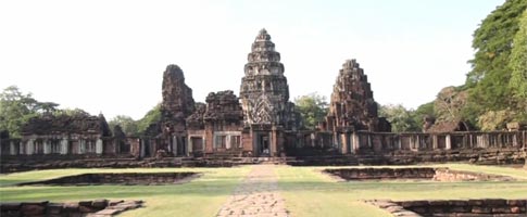 Prasat Hin Phimai Khmer temple in Nakhon Ratchasima Province