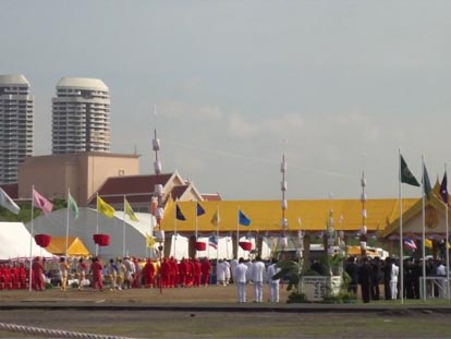 The Royal Ploughing Ceremony in Bangkok, Thailand